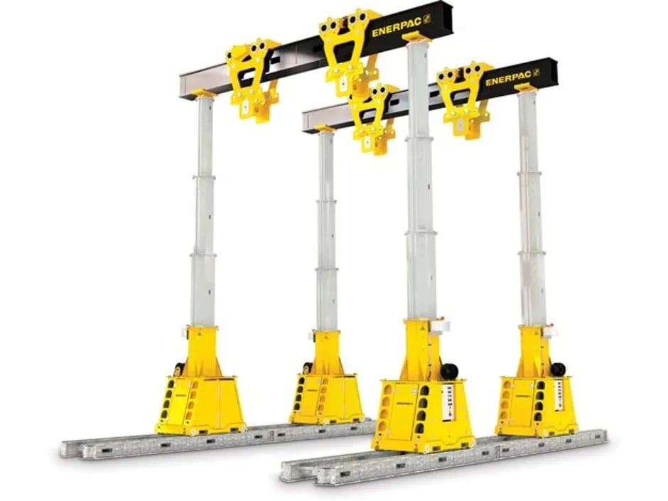 Hydraulische Portalkräne